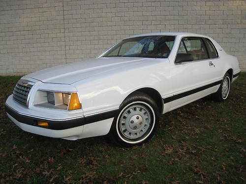 Only 39k miles! clean autocheck! digital dash! t-bird cpe 2dr rwd 1983,1984,1985