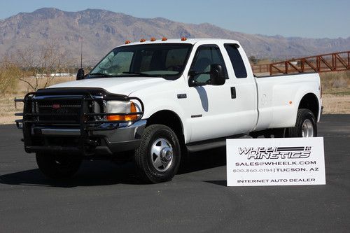 2000 ford f350 diesel manual drw dually 6speed 4x4 4wd 7.3l 110k miles see video