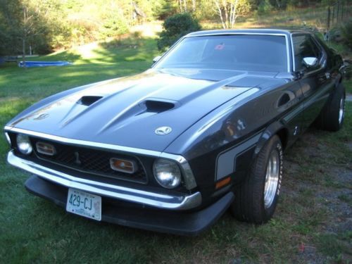 1972 mustang 429 4 speed coupe