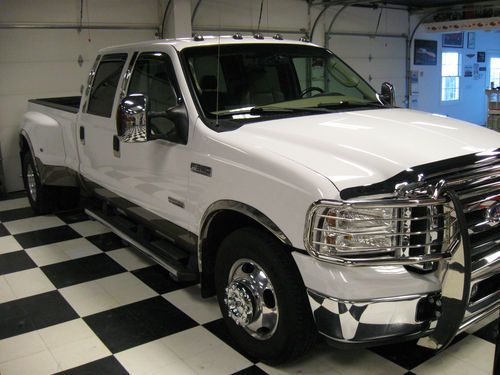 2005 ford f350 dually turbo diesel, crew cab, 8' bed, 119k miles,