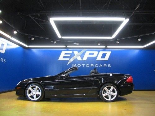 Mercedes-benz sl500 heated seats bose navigation cd changer xenon leather