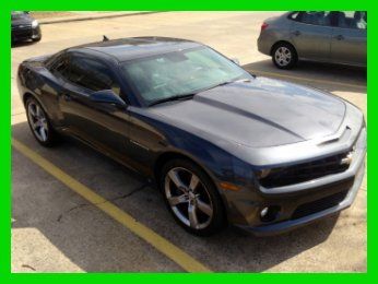 2010 chevrolet camaro 2ss coupe onstar premium leather cd bluetooth