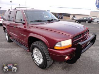 01 red slt plus heated leather 4.7 v8 third row deats 4x4 trailer tow