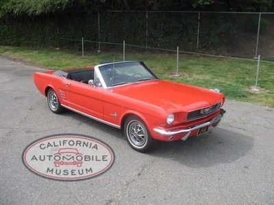 Extremely clean 1966 ford mustang convertible