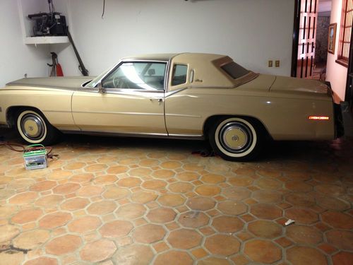 1978 cadillac eldorado biarritz coupe 2-door two-tone arizona beige/demitasse