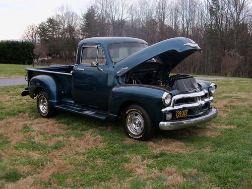 1955 chevy 1st series pickup truck 5 window