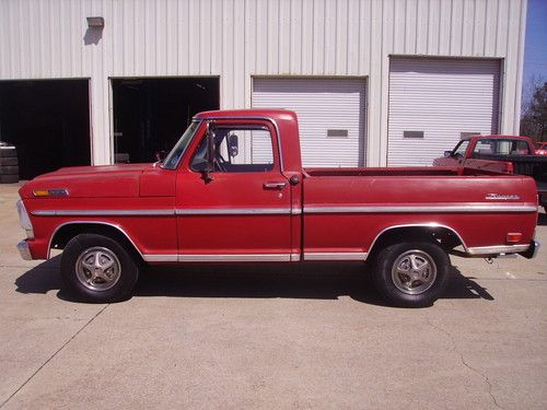 1969 ford f-100 ranger pickup unmolested matching 360 v8 factory p/s p/b a/c