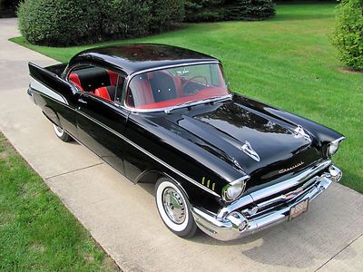 1957 chevrolet bel-air sport coupe hardtop. exceptional! no reserve!!!