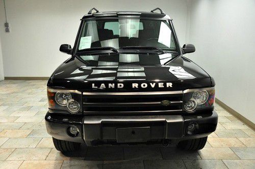 2003 land rover discovery hse7 blk/blk navigation low miles ext warranty