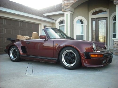 1986 porsche 930 'sunderwunch' turbo s cabriolet - 1 of 3 factory produced