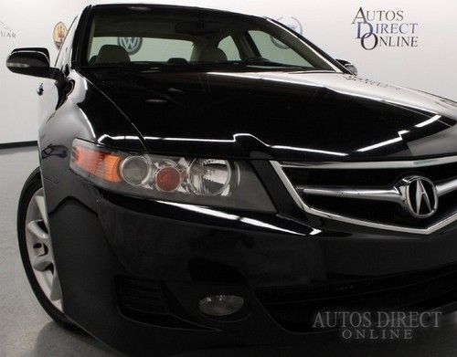 We finance 2006 acura tsx 1 owner clean carfax mroof hids lthrhtdsts 6cd kylsent