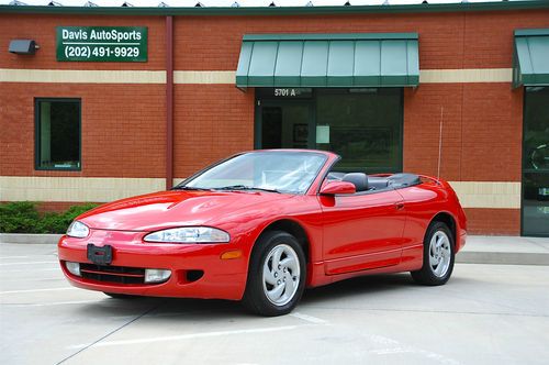 1996 mitsubishi eclipse spyder gst convertible / 1 owner / nicest in country