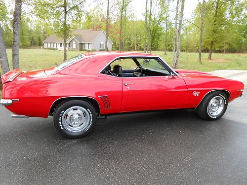 ***1969 camaro ss 396 4-speed matching numbers real deal excellent condition***