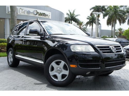 2006 volkswagen touareg 3.2 v6 all wheel drive,1 owner,clean carfax,florida car!
