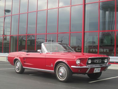 1967 ford mustang convertible 289ci v8 auto
