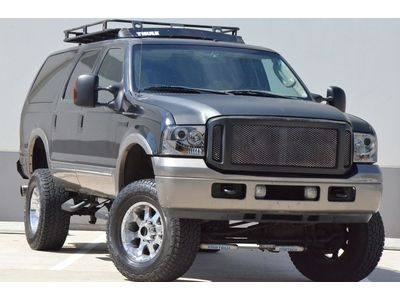 2005 excursion limited diesel 4x4 lifted s/roof tv/dvd htd seats clean $599 ship