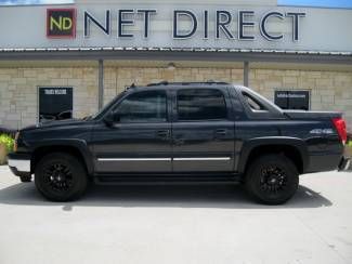 06 4wd chevy avalanche htd leather 1 owner side steps net direct auto texas