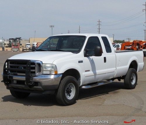 2003 ford f350 xlt extended cab 4x4 pickup truck 6.0l diesel a/t cold a/c cruise