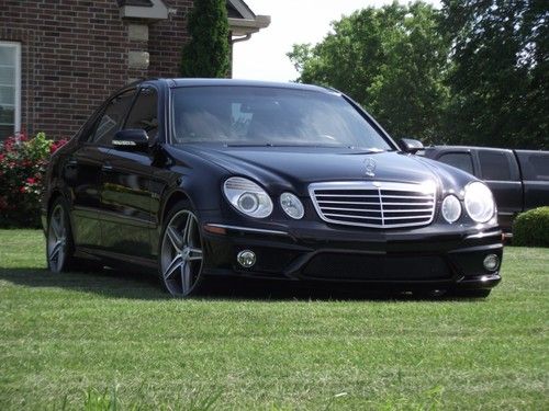 2008 mercedes-benz e63 amg keyless go pano roof clean carfax navi cooled seats
