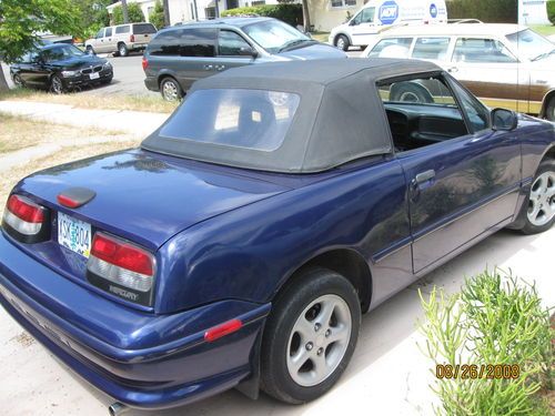 1994 mercury capri convertible rare cobalt blue