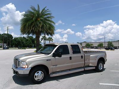 Ford f350 crew cab xlt dually banks programmer low miles 7.3l turbo diesel clean