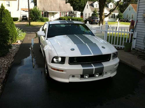 Mustang shelby gt  6,700 miles white gray stripes