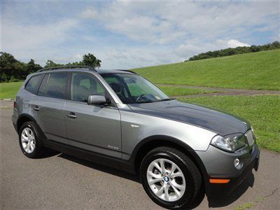 2009 bmw x3 xdrive3.0i 1-owner low-miles premium-package panoramic roof mint!
