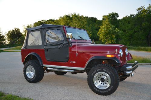 1983 jeep cj 7 with v8 350 conversion, 4 speed manual 4x4