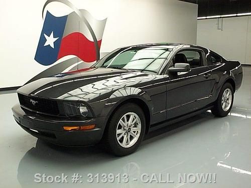 2007 ford mustang v6 auto leather cruise ctrl 38k miles texas direct auto