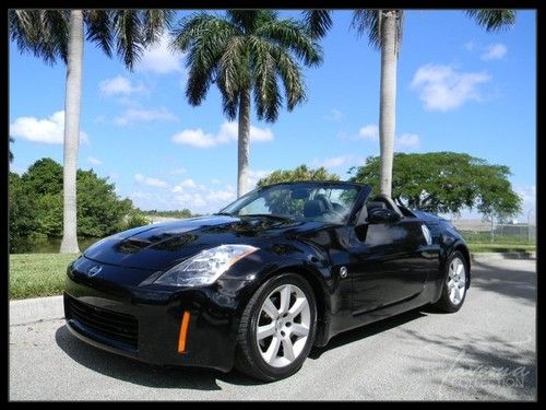 04 350z roadster sport wheels, clean carfax, excellent condition soft top fl