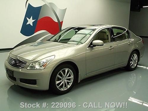 2008 infiniti g35 heated leather sunroof only 76k miles texas direct auto