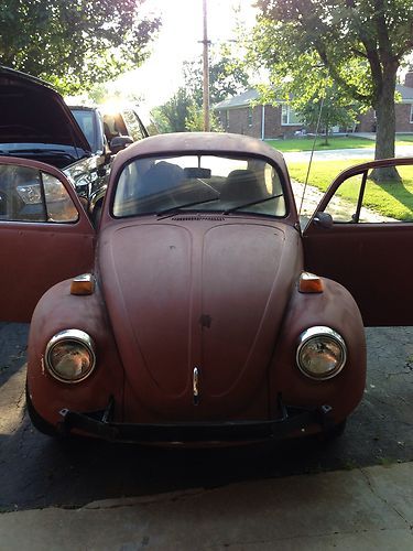 1973 volkswagen vw beetle - runs and drives