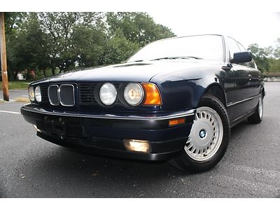 No reserve! 94 bmw 525i - auto - clean carfax - heated seats - leather - sunroof
