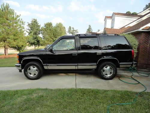 1999 chevrolet tahoe lt-350ci - 4wd-all power accessories-leather