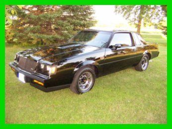 1987 grand national turbo 3.8l v6 automatic rwd coupe black