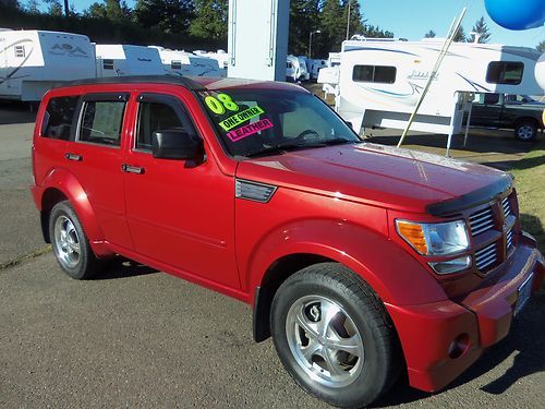 2008 dodge nitro rt 4x4 4.0l  low miles, one owner, loaded