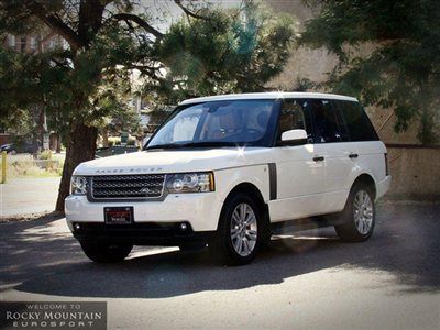 2010 land rover range rover hse lux factory warranty