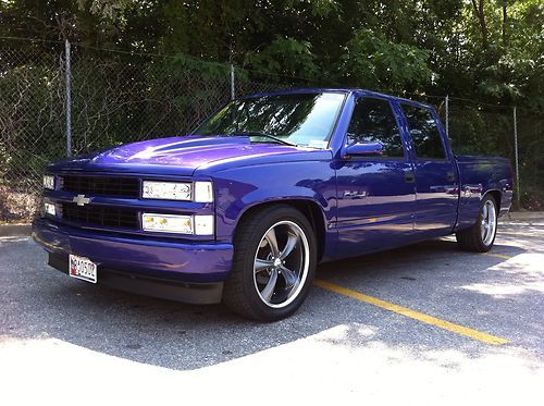 1997 chevrolet c1500 2wd crew cab custom centurion conversion pick up awesome!!!