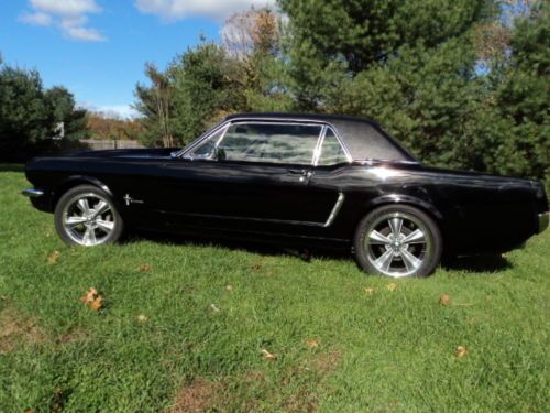 1965 mustang pro touring 4-speed supercharged 302 black 65 66 67 68