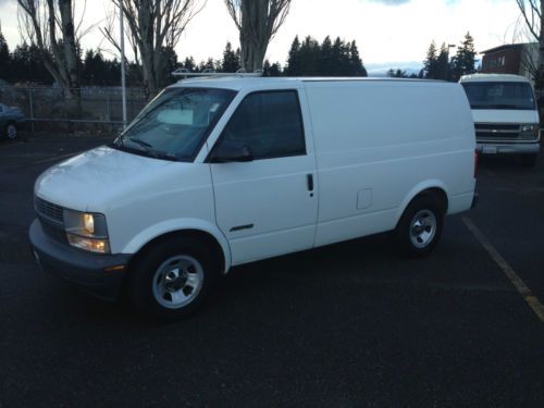 Rare 2002 chevrolet astro extended cargo van with unheard of low miles 67k!!