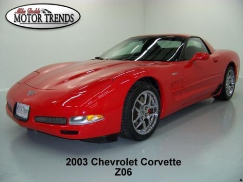 2003 chevy corvette z06 targa hud bose chrome wheels bridgestone tires 45k