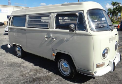 1969 volkswagen camper bus / van a/c new paint no reserve!