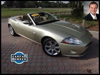 2007 jaguar xk 2dr convertible navigation, backup asst, keyless, one owner