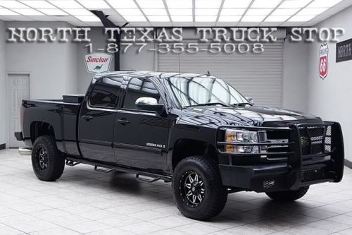 2009 chevy 2500hd diesel 4x4 ltz heated leather bose crew 1 texas owner