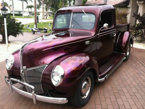 1940 ford pick-up excellent paint &amp; interior