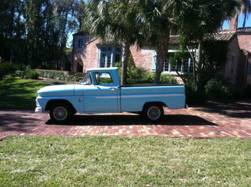 1963 chevy c10 frame off restored pick up. 283 smooth at 60mph 3 on the tree