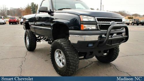 2006 chevrolet 1500 lifted monster trucks 4x4 5 speed manual chevy pickup truck