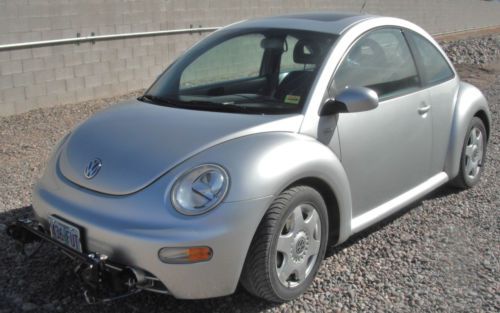 2001 vw beetle tow ready hatchback 2-door, 2.0-l, turbo, sunroof, spoiler