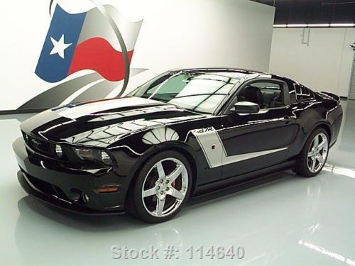 2010 ford roush mustang 427r 5-speed leather 20&#039;s 2k mi texas direct auto