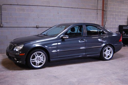 "no reserve" c32 amg supercharged excellent condition must see!!